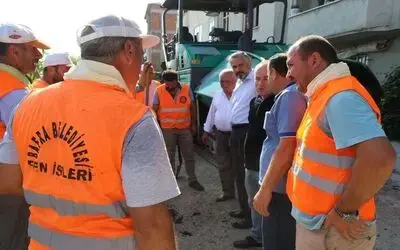 Bafra'daki Alparslan Mahallesi’nde Asfalt Artık Sorun Değil