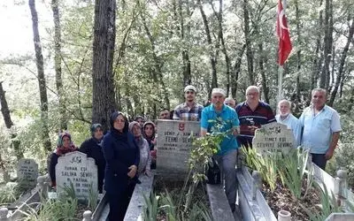 Şehitler Mezarları Başında Anıldı