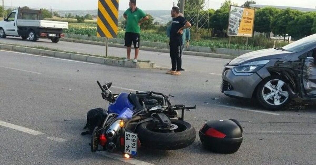 Bafra'da Kaza: 1 Yaralı