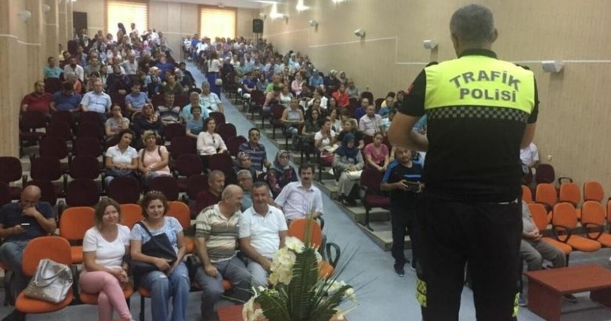 Öğretmenlere Trafik Dersi