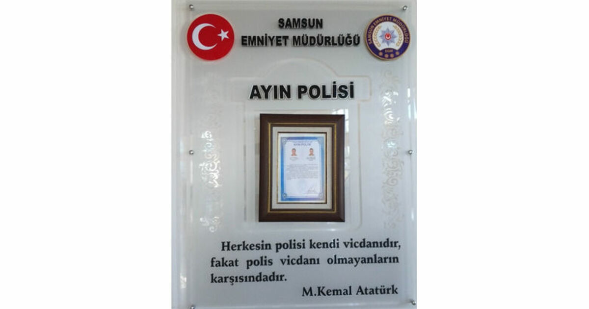 Samsun'da 2 Bekçi "Ayın Polisi" Seçildi