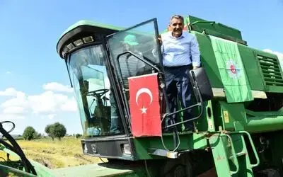Protokol Biçerdöverle Çeltik Hasadı Yaptı “geleneksel 3. Çeltik Hasat Şenliği” Yapıldı