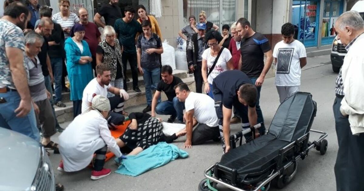 Otomobilin Çarptığı Yaya Yaralandı