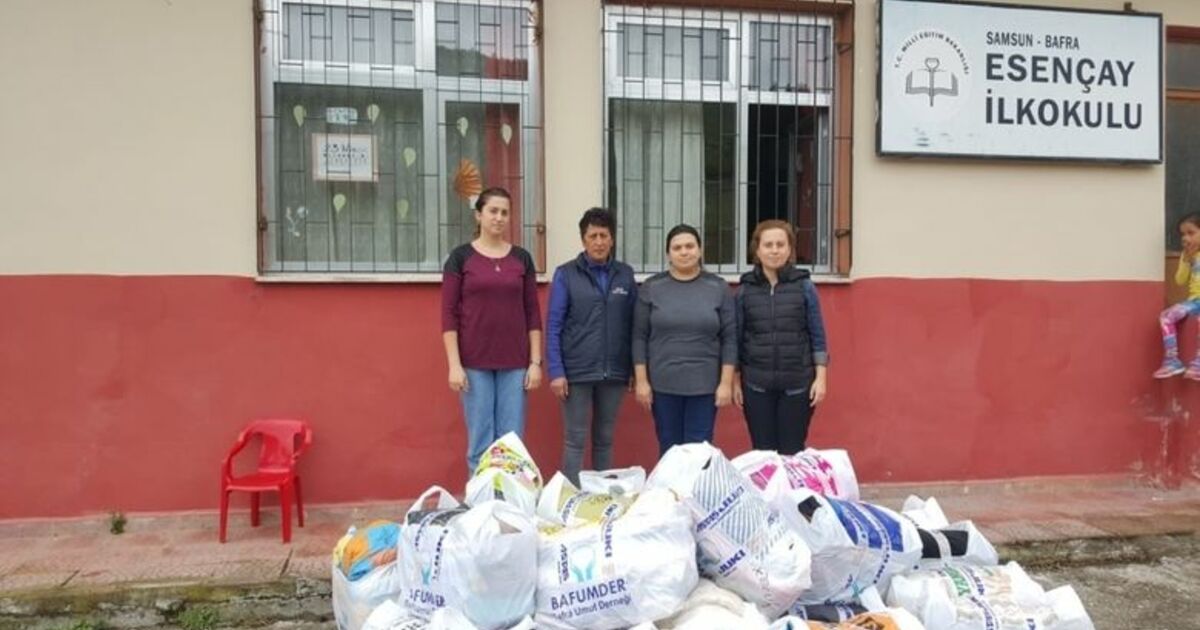 Bafra Umut Derneği Kırsal Yardımlara Başladı