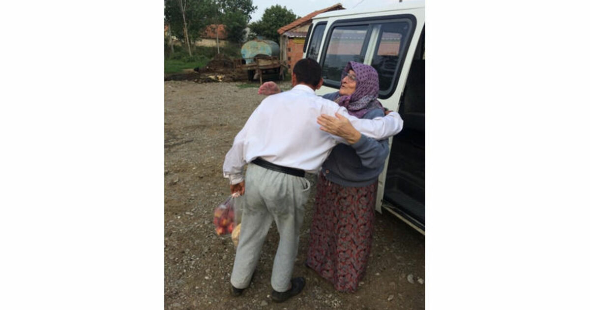 Yaşlı Annenin Evlat Hasreti Son Buldu