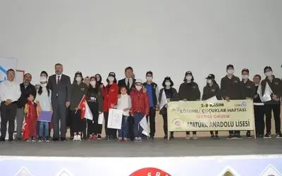 Bafra'da Kızılay Ve Lösemili Çocuklar Haftası Kutlandı