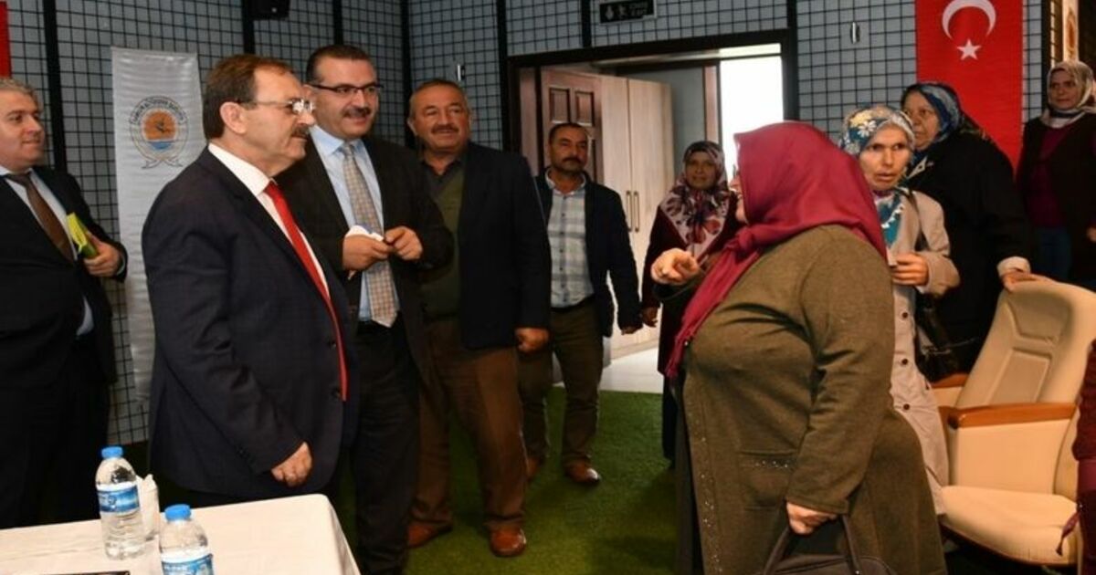 Başkan Şahin: “üreten Kadınların Yanındayız”