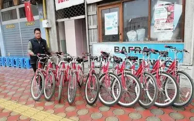 Büyükşehir Belediyesinden Kadınlara Bisiklet Desteği
