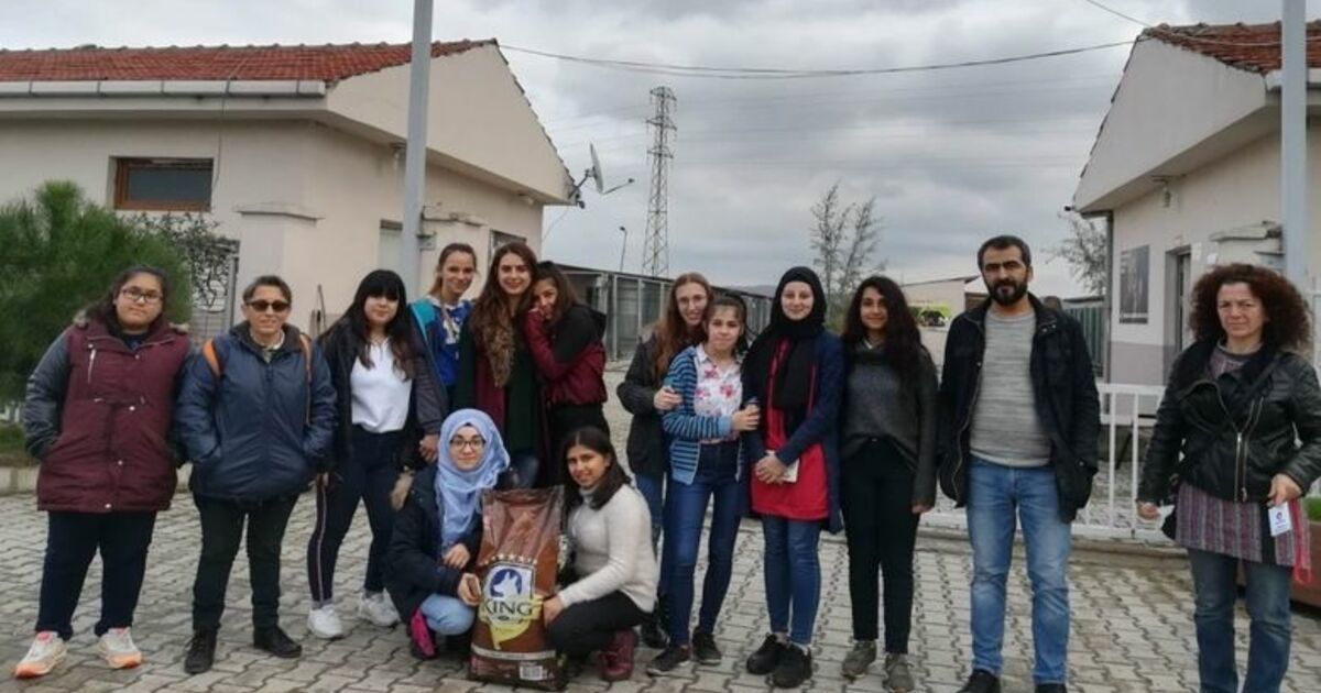 Liselilerden Hayvan Barınağına Mama Desteği
