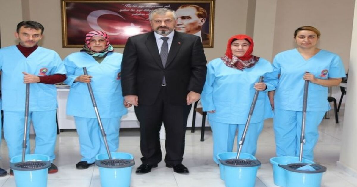 Bafra Belediyesinden Evde Temizlik Hizmeti