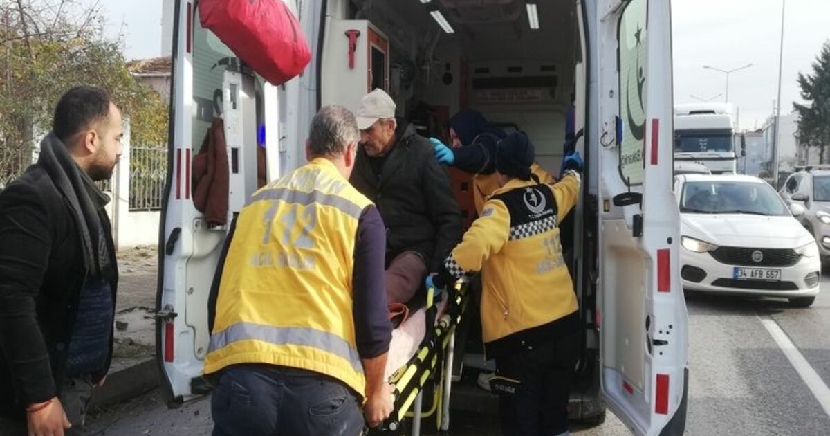 Bafra'da Kaza: 1 Yaralı