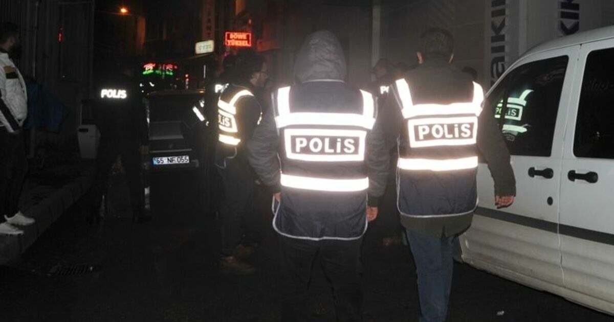 Bafra'da 180 Polisle Asayiş Uygulaması