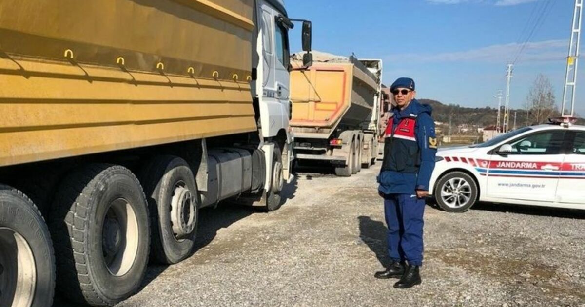 Jandarma Trafik Timlerinden 'Ağır Vasıta' Denetimi