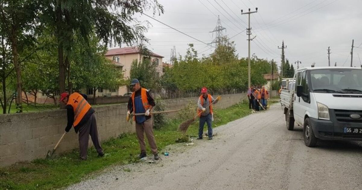 Bafra'da Mıntıka Temizliği