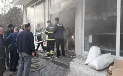 Samsun’un Bafra İlçesinde Mobilya Atölyesinde Yangın Çıktı. 
