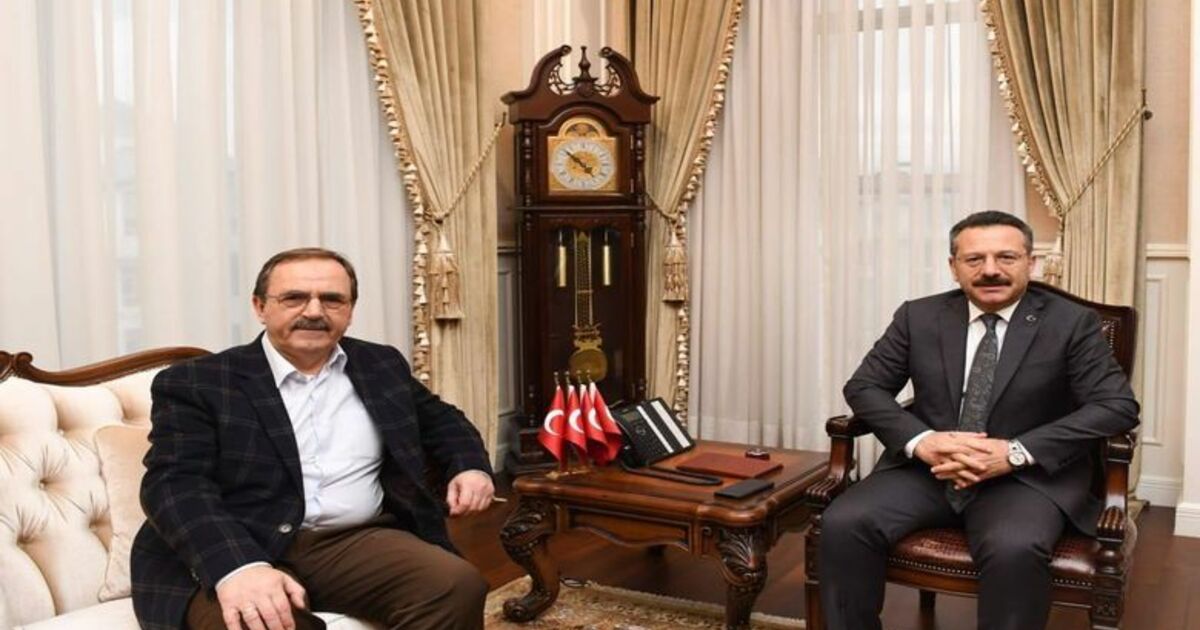 Başkan Şahin'den Vali Aksoy'a Ziyaret