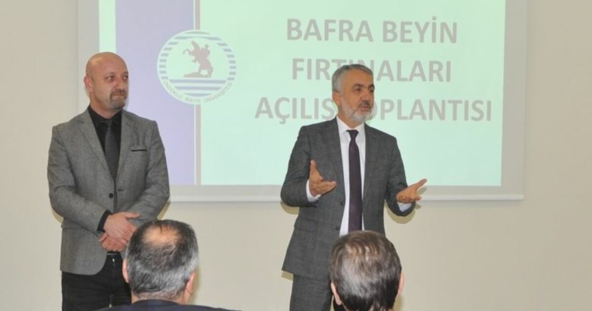 Bafra’da “beyin Fırtınaları" Açılış Toplantısı Yapıldı