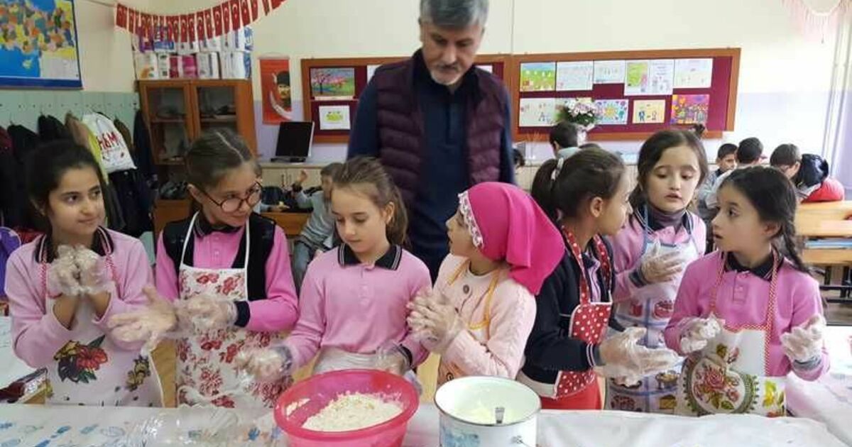 Kızılırmak İlkokulunda Sağlıklı Adımlar Projesi