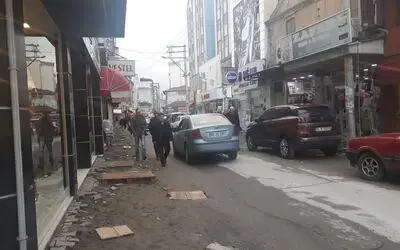 Alaçam Caddesi Kaldırım Çalışması Yedaş’ı Bekliyor 