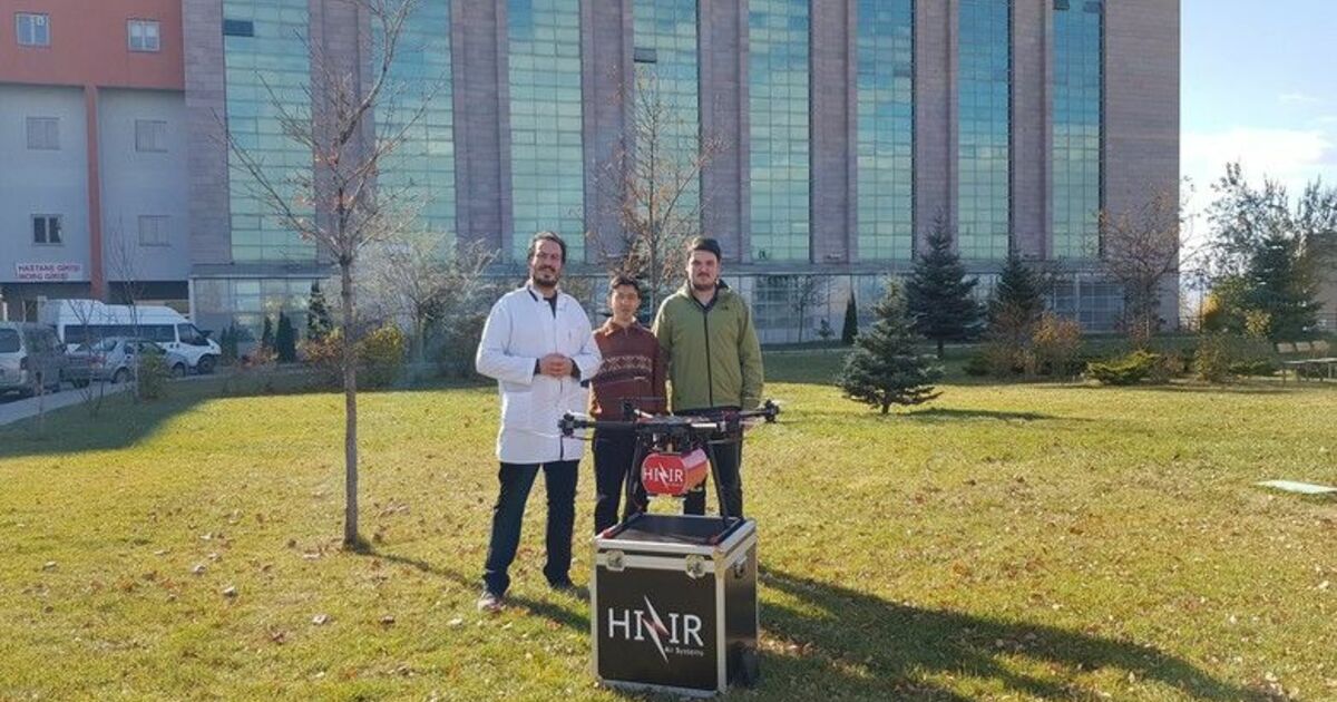 Acil Kanlar Yerli Drone ‘hızır’ İle Taşınacak  