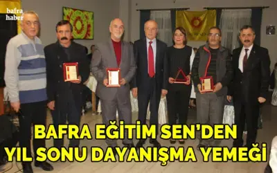 Eğitim Sen’den Yılsonu Dayanışma Yemeği