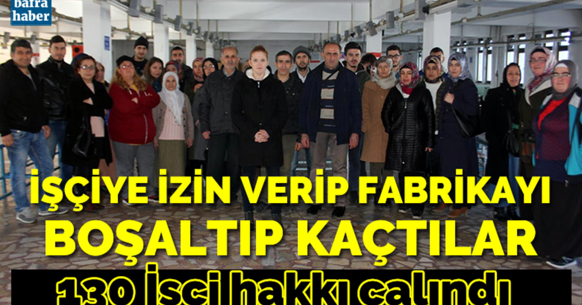 Tekstil İşçileri Sabah İşe Geldiklerinde Fabrikayı Bomboş Buldular