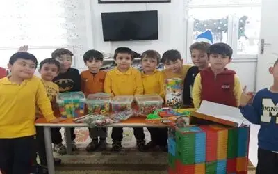 Altınyaprak İlkokulu' Na Yeni Yılda Yeni Oyuncaklar