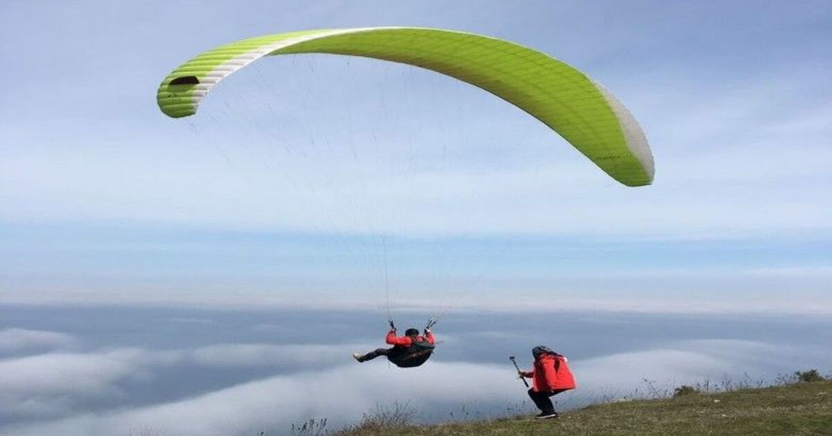 Samsunlu Paraşütçülerin Bulutlarla Dansı Adrenalin Tutkunlarının Gözdesi Samsun