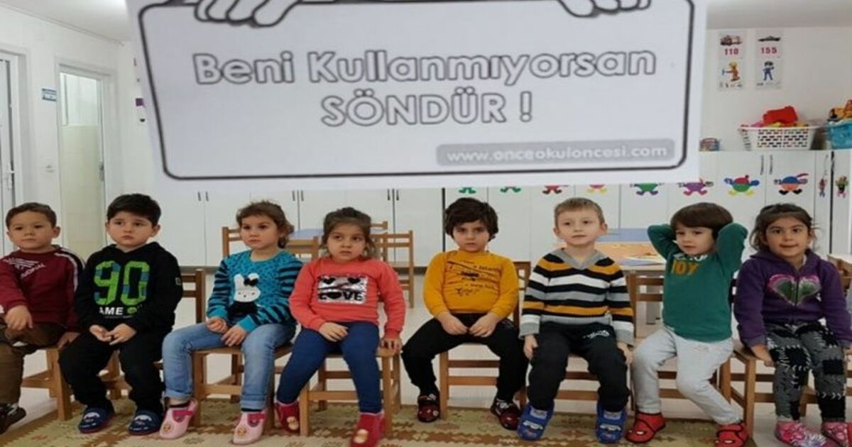 Altınyaprak İlkokulunda Enerji Tasarrufu Eğitimi