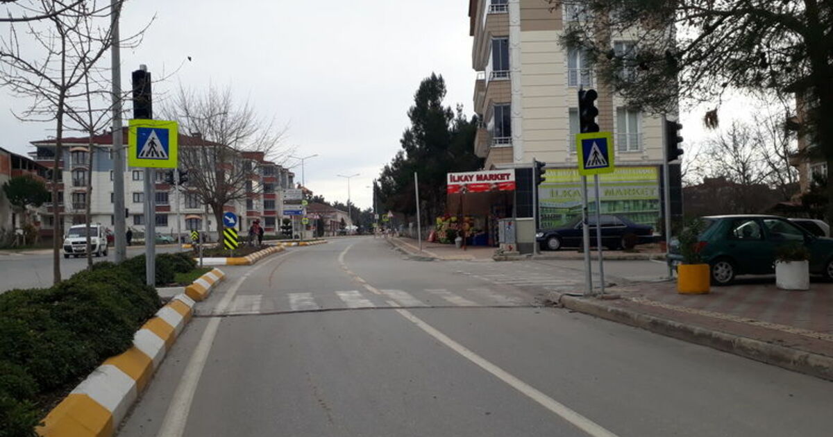 İlkay Market Kavşağa Sinyalizasyon