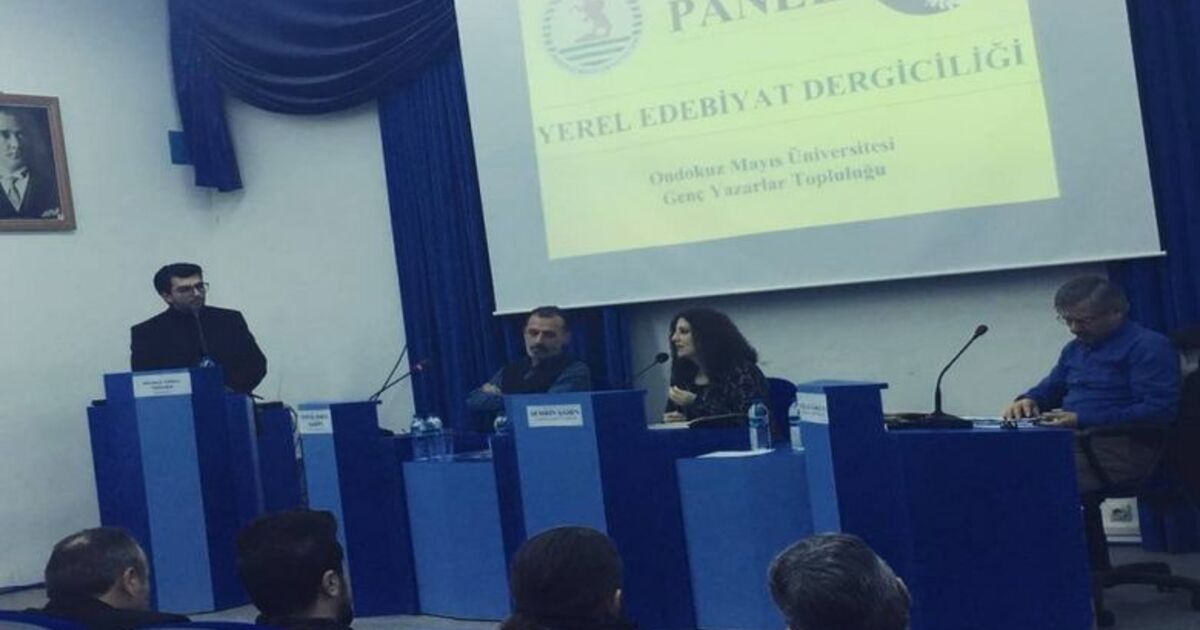 Öykü Yazarı Semrin Şahin’den Omü' De Yerel Edebiyat Dergiciliği Paneli
