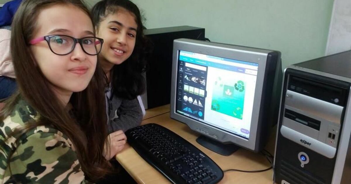 Bafra Cumhuriyet Ortaokulu Örnek Bir Etwinning Projesi İle Göz Dolduruyor