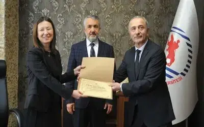 Bafra Turizm Fakültesinde Devir Teslim Töreni
