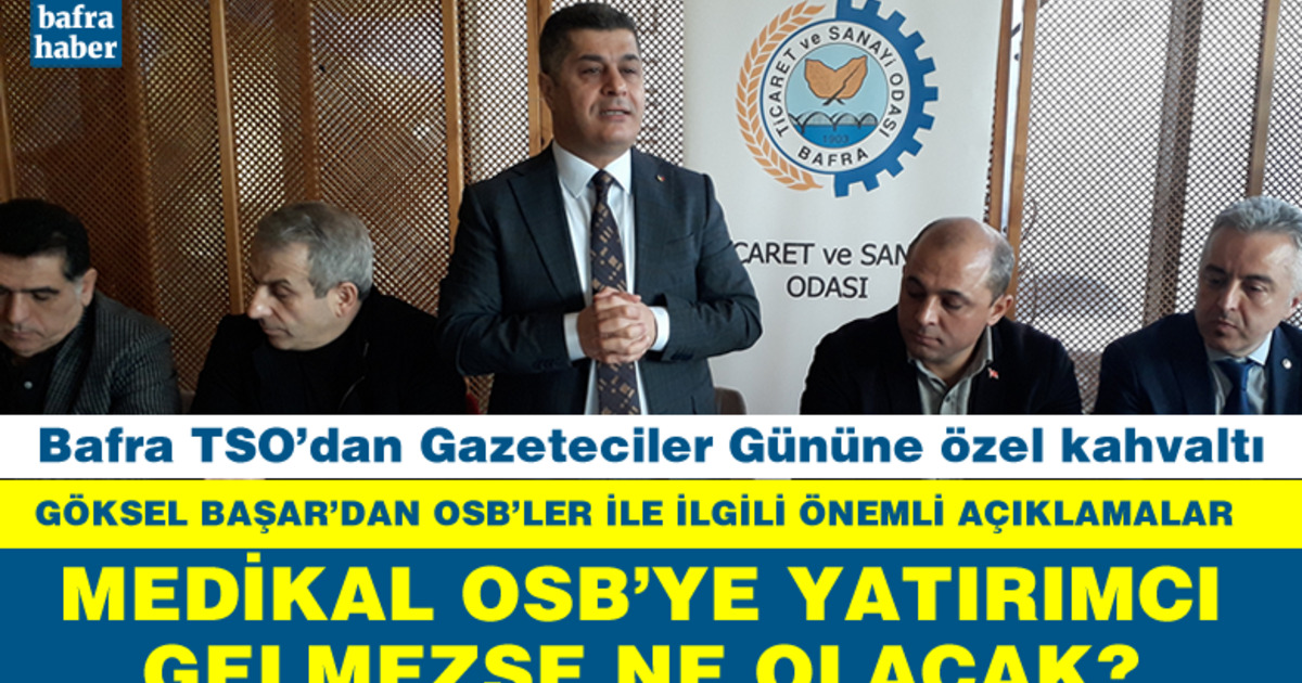 Bafra Tso’dan Gazeteciler Gününe Özel Kahvaltı