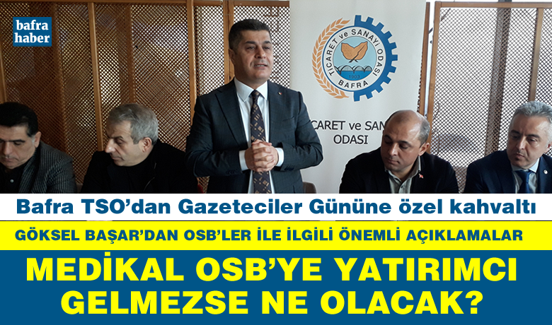 Bafra Tso’dan Gazeteciler Gününe Özel Kahvaltı - Bafra Ticaret ve Sanayi Odası Yönetim Kurulu, 10 Ocak Çalışan Gazeteciler Günü sebebi ile bölgede görev yapan gazetecileri ağırladı. 