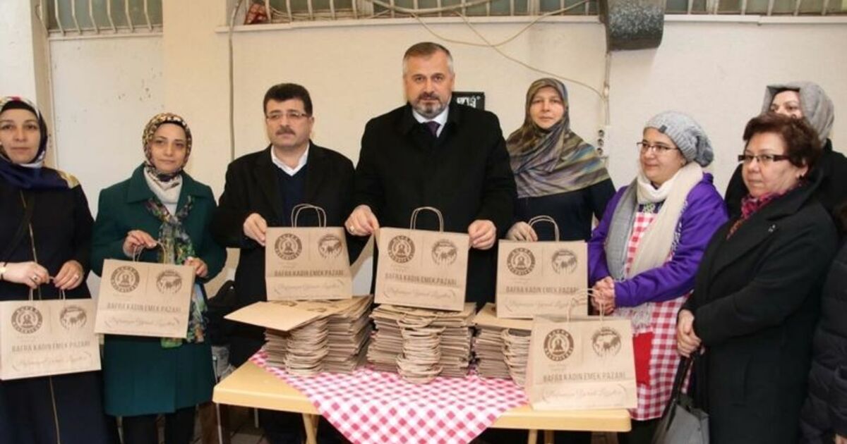 Başkan Kılıç'tan Emekçi Kadınlara Jest, Sıfır Atık Projesi’ne Destek
