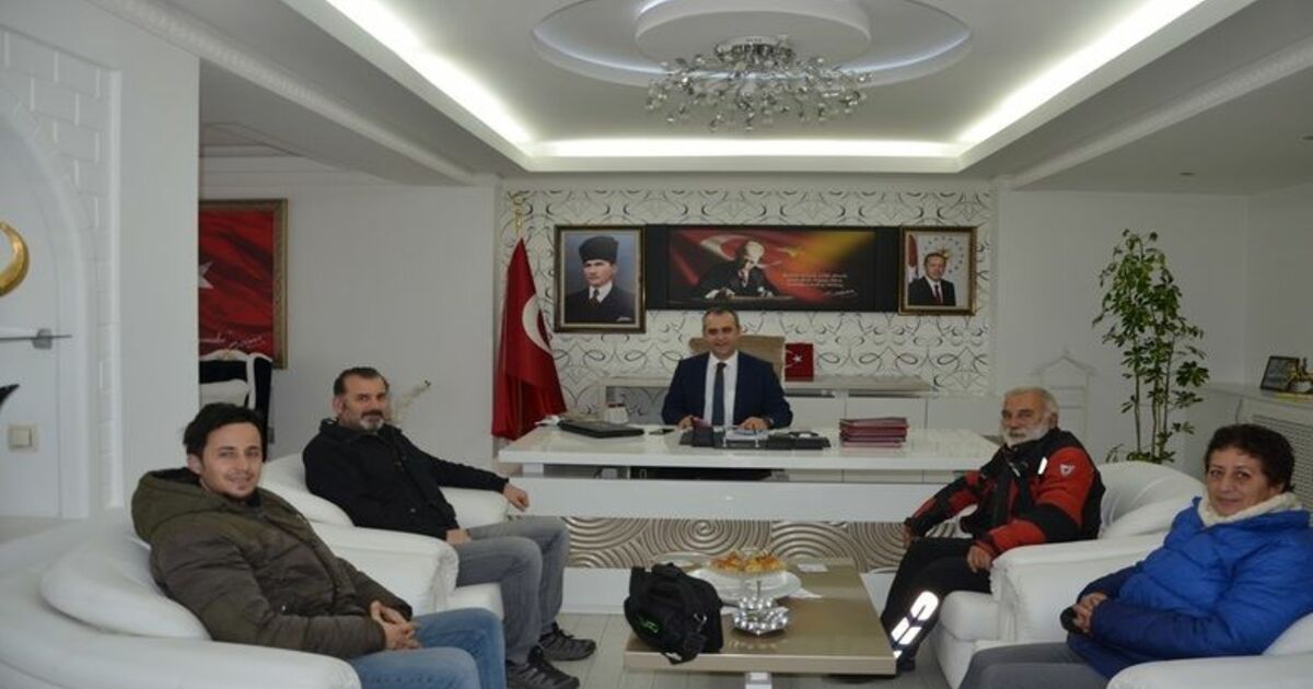 Bafra Haber Ve İha’dan Kaymakam Adanur’a Ziyaret 
