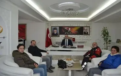 Bafra Haber Ve İha’dan Kaymakam Adanur’a Ziyaret 