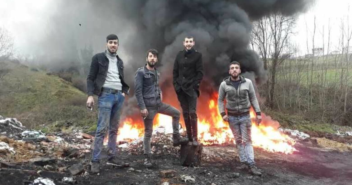 Dededağ Semalarındaki Kara Dumanlar Tedirgin Etti!