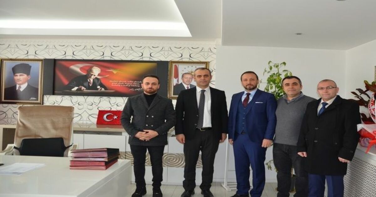 Türk Eğitim Sen’den Bafra Kaymakamı Ahmet Adanur’ A Ziyaret