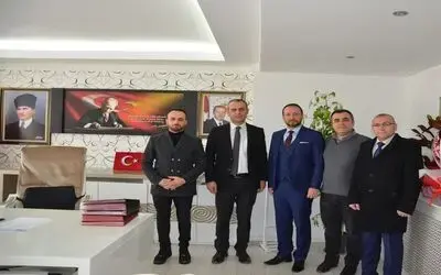 Türk Eğitim Sen’den Bafra Kaymakamı Ahmet Adanur’ A Ziyaret