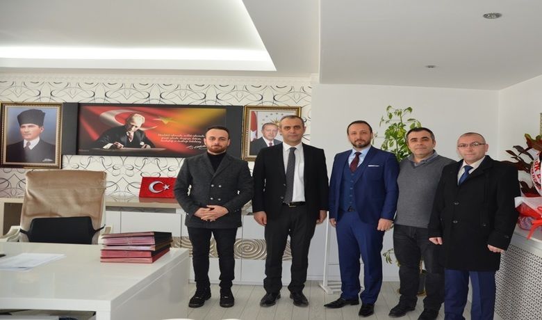 Türk Eğitim Sen’den Bafra Kaymakamı Ahmet Adanur’ A Ziyaret