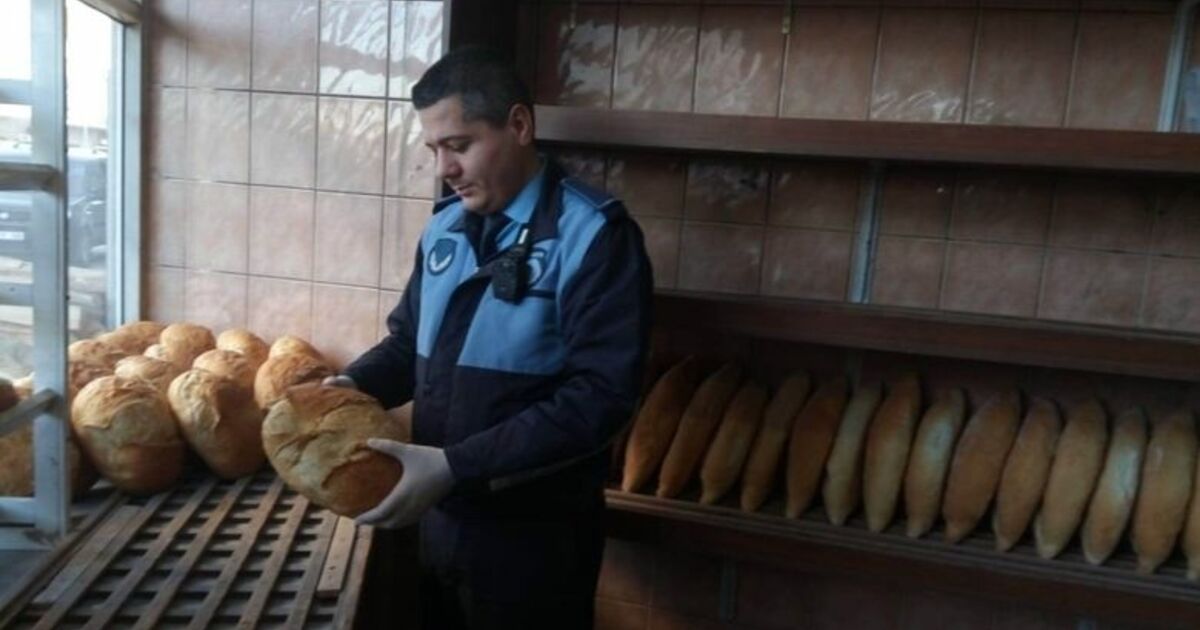 Bafra’da Zabıta Ekipleri Fırınları Denetledi