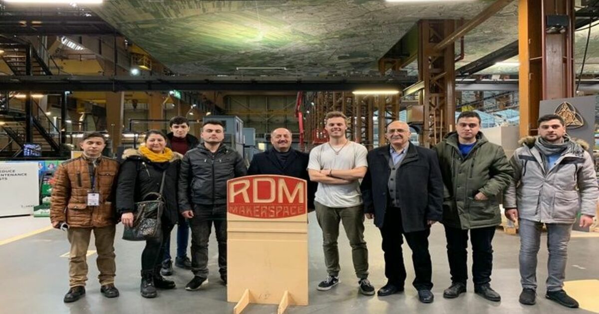 Bafra İsmail Ahıskalı Mesleki Eğitim Merkezi Hollanda Stajında
