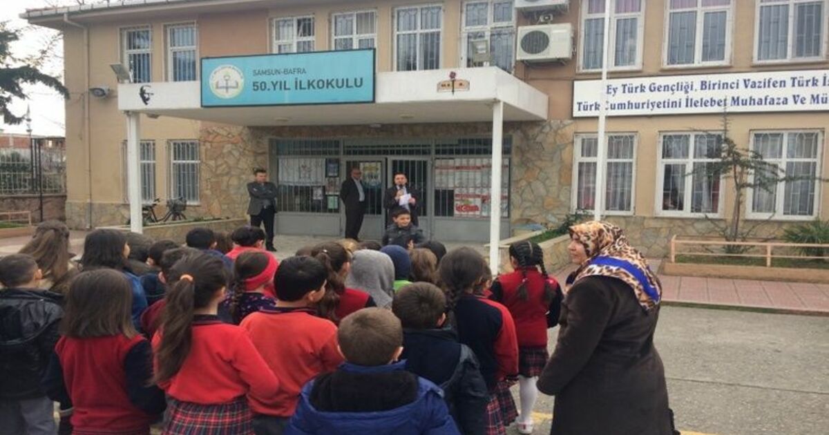 50. Yıl İlkokulu Trafikte Yaya Önceliği Uygulama Projesi