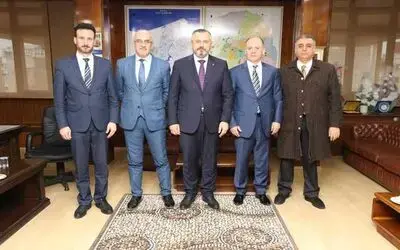 Mhp 25.dönem Milletvekili Hüseyin Edis’den Başkan Kılıç’a Ziyaret