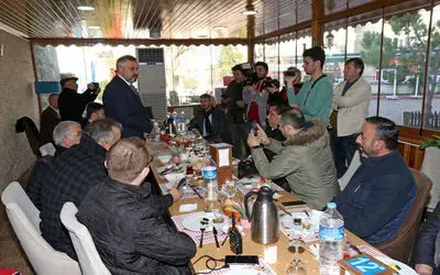 Cumhur İttifakı Adayı Hamit Kılıç  Basın Mensuplarıyla Bir Araya Geldi