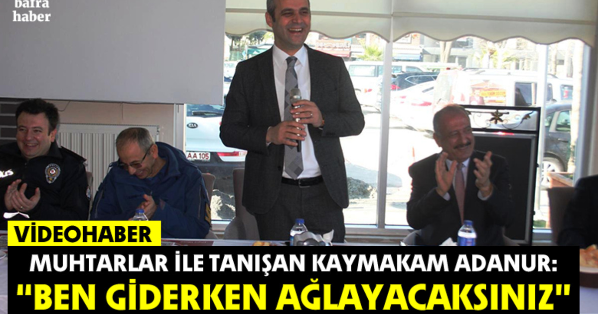 Muhtarlar Kaymakamı Ağırladı
