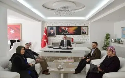 Bafra Otizmle Yaşayan Aileler Derneğinden Kaymakam Ahmet Adanur’a Ziyaret 