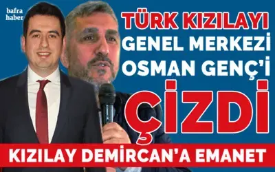 Kızılay Bafra Şubesi Eczacı Halim Demircan’a Emanet